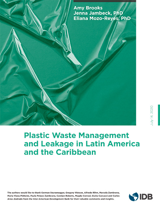 Gestión de los residuos plásticos y derrames en América Latina y el Caribe